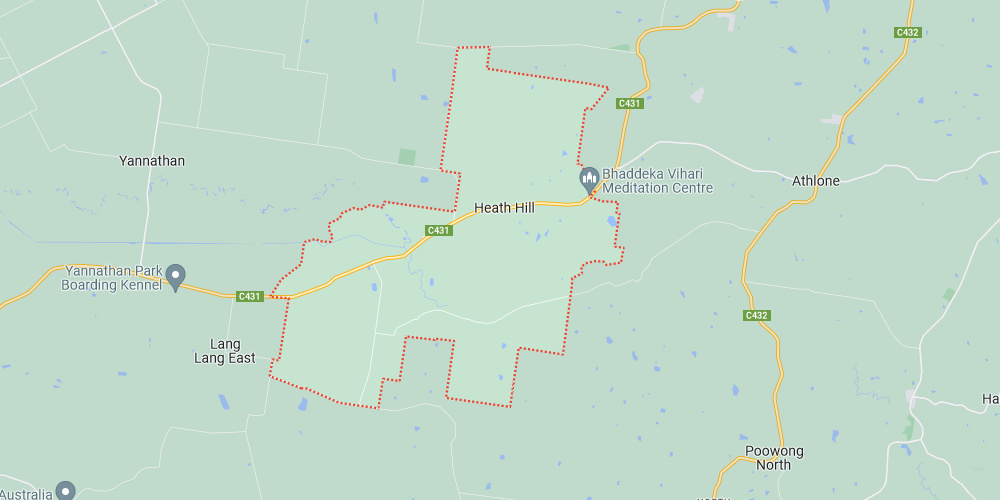 Heath Hill map